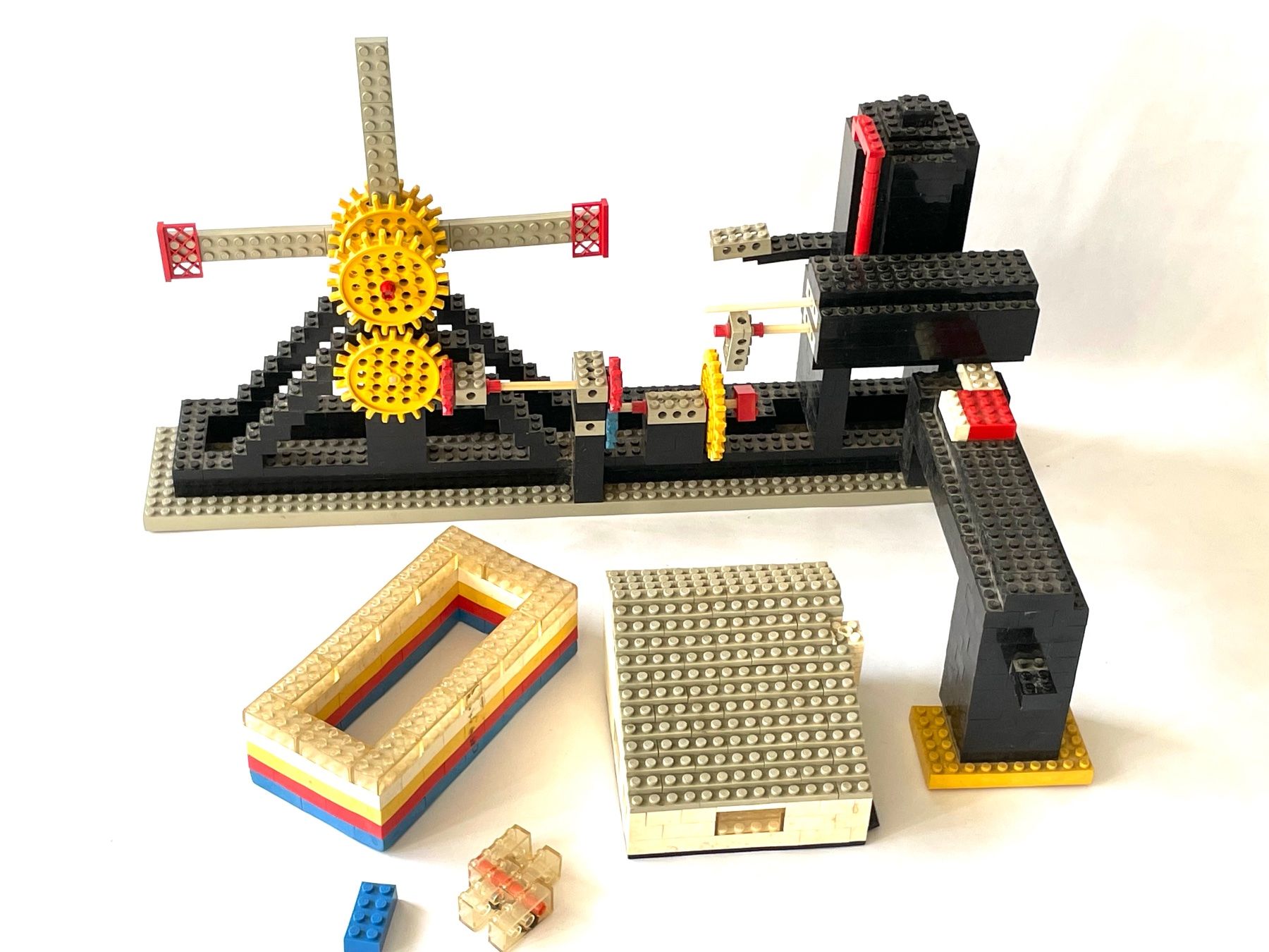 Lego Giocattoli: alte Lego System Technic Sammlung Vintage Windmühle antik – Usato da Mastrils venduto da headturners