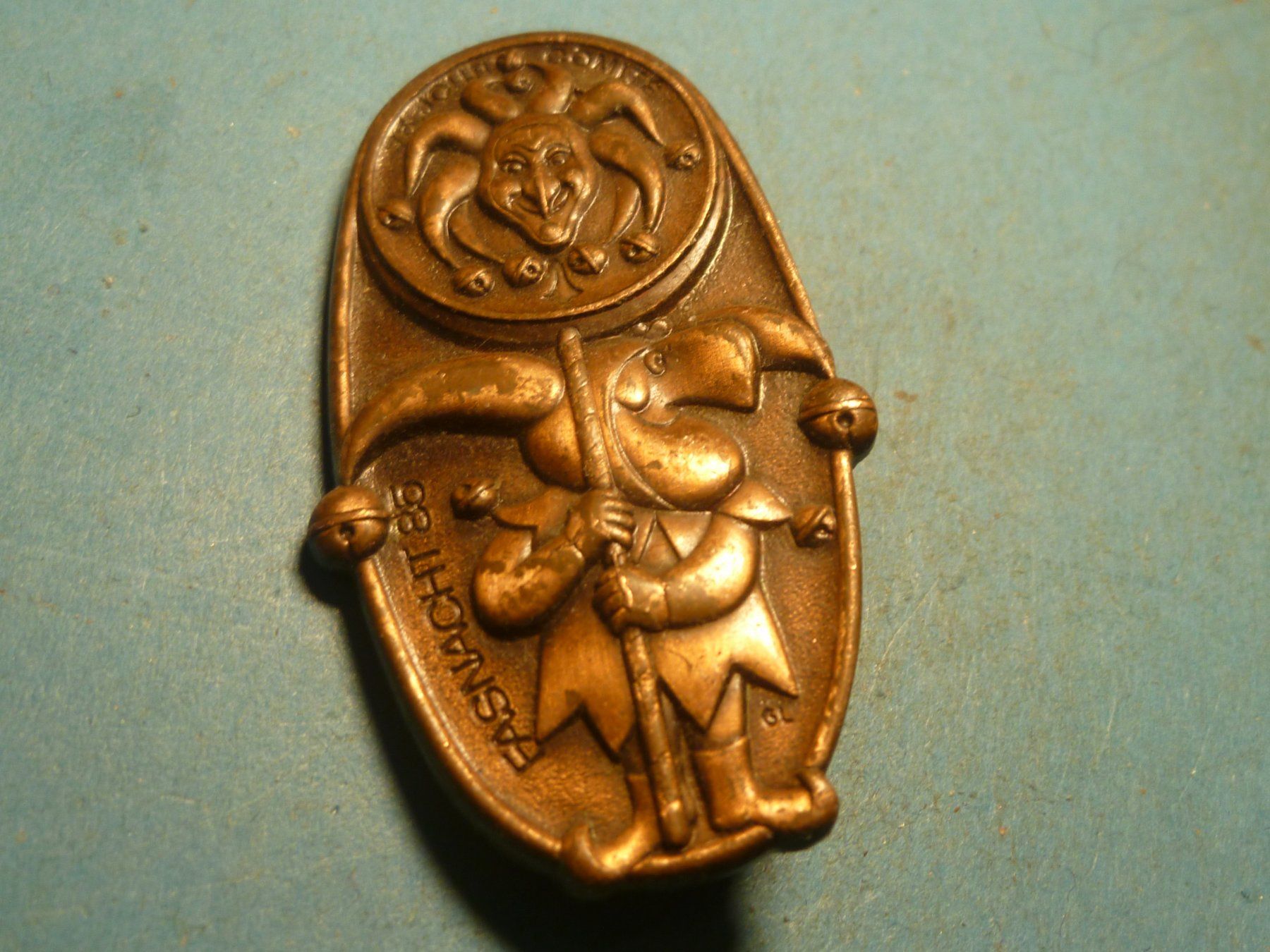 Placchette & Badge: BASEL 1985 BRONZE – Usato da Ried (Muotathal) venduto da Mandarin02