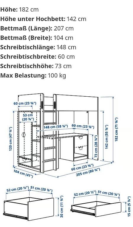 Ikea Letti: Kinder Bett – Usato da Steffisburg venduto da locos97 2