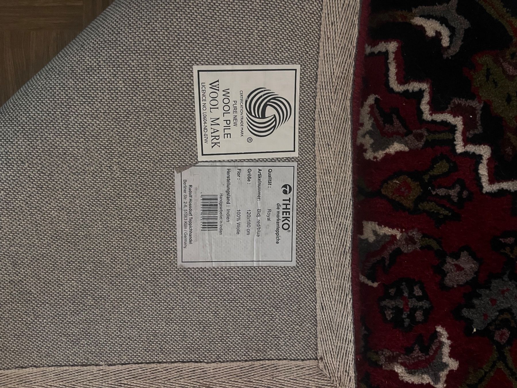 Tapis: Orientteppich Wolle – D'occasion à Zürich par Allesmussweg-2- 1