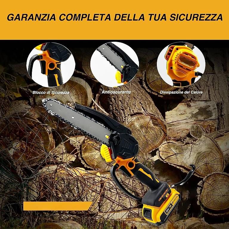 Tutti gli attrezzi: VOLTIX Mini-Akku-Kettensäge – Nuovo (secondo la descrizione) da Kreuzlingen venduto da Best-Deal-Oase 1