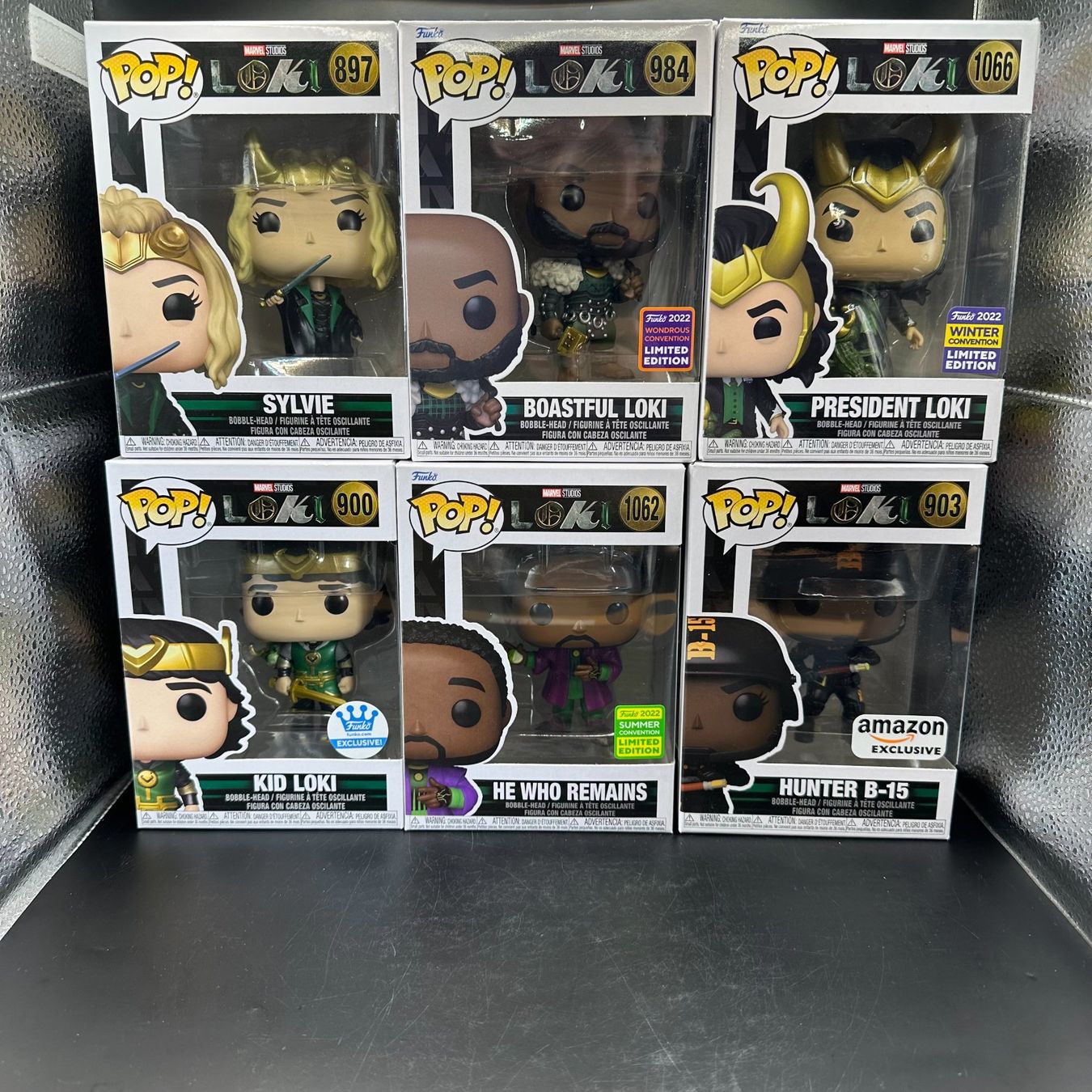 Funko Statuette: Funko Pop Marvel Loki 6Stk Sammlung – Usato da Düdingen venduto da Nerdworld