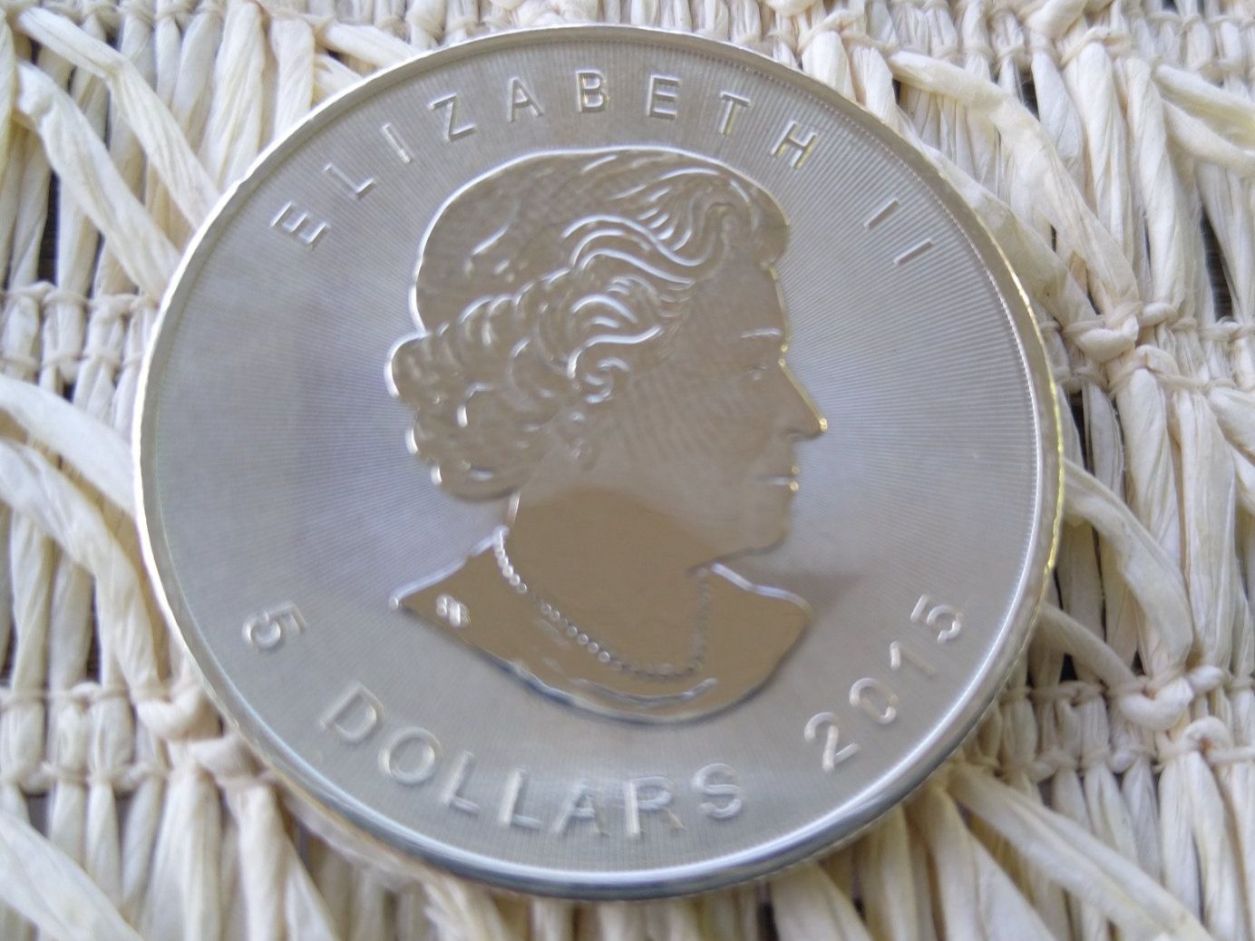 Tutti le monete: Silber Maple Leaf 1 oz - 2015 – Usato da Dättlikon venduto da Quarz58 3