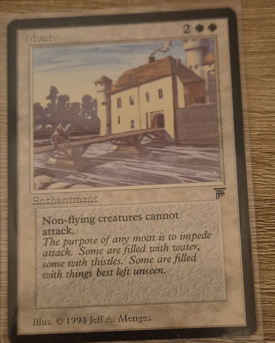 Magic The Gathering Sammelbilder & Trading cards: Carte Magic 1994 non-flying creatures cannot attack – Neu (gemäss Beschreibung) aus Genève von Bayoushi