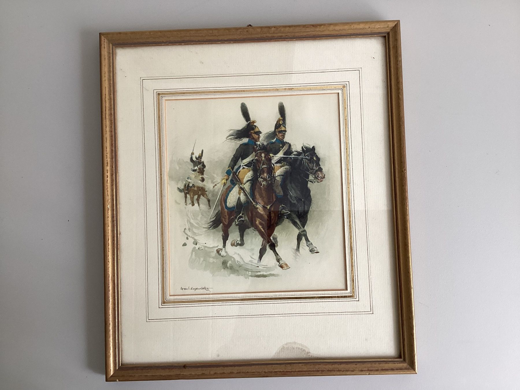 Grafica & Litografie: Lithographie militaire de Hugentobler – Usato da Vouvry venduto da marius09