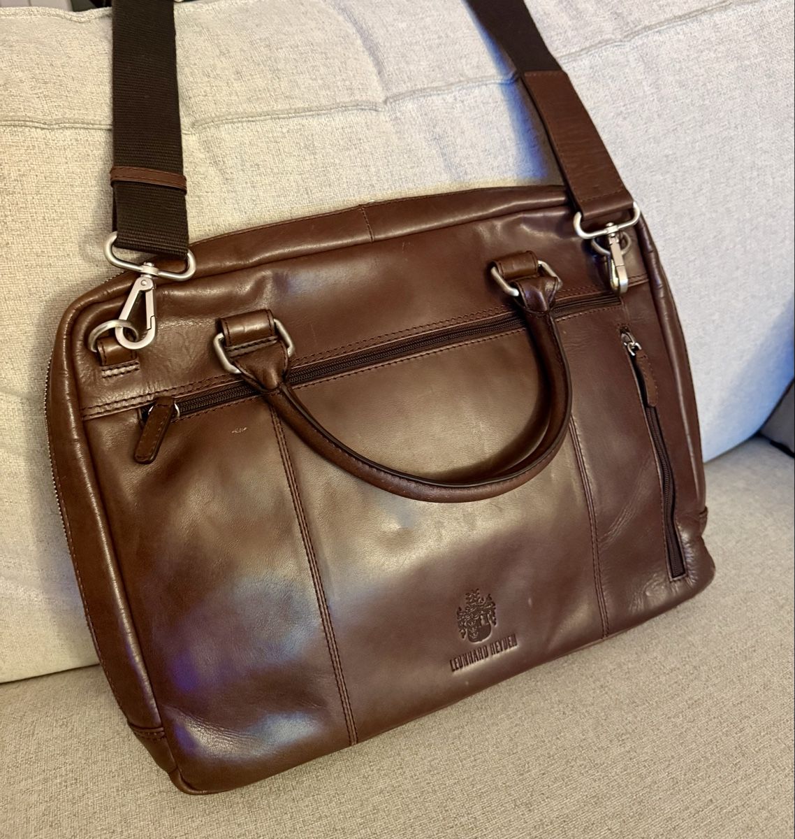Valigie & Borse: Leonhard Heyden Akten-Tasche / Laptop-Tasche – Usato da Langenthal venduto da simonboell 1