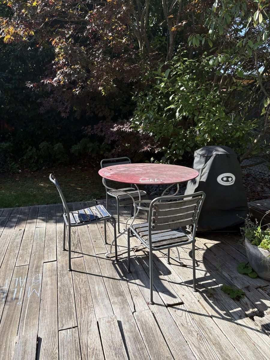 Set di tavolo e panche: Gartentisch und Stühle gebraucht – Usato da Gockhausen venduto da lenibeni 1