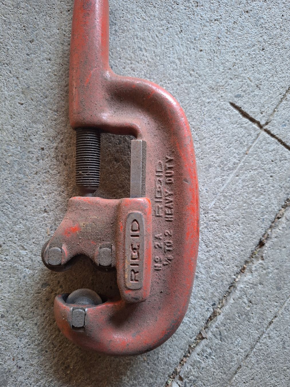 Ridgid Tutti gli attrezzi: Ridgid Rohrschneider 2 A – Usato da Vilters venduto da Fleiflomi 1