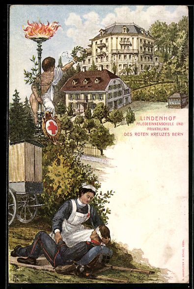 Cartes postales: Bern, Privatklinik, Pflegerinnenheim und – D'occasion à Berlin par bartko-reher