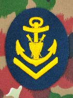 Ärmelabzeichen Volksmarine Militärjustiz, Obermaat
