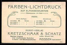 Meissen, Kunst-Verlag Kretzschmar, Schat