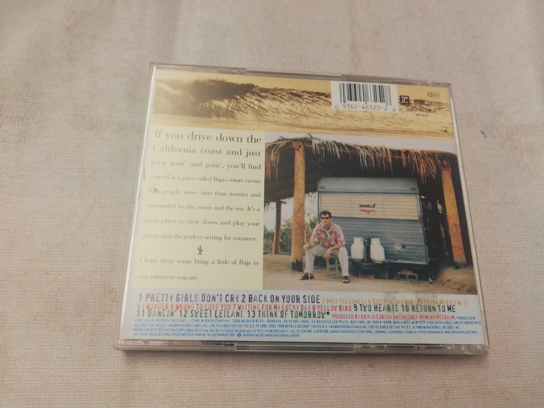 CDs: CHRIS ISAAK - BAJA SESSIONS – D'occasion à Bern par Vinylsound.ch 1