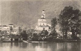 Antico santuario santa croce borgo san vitale lago lugano