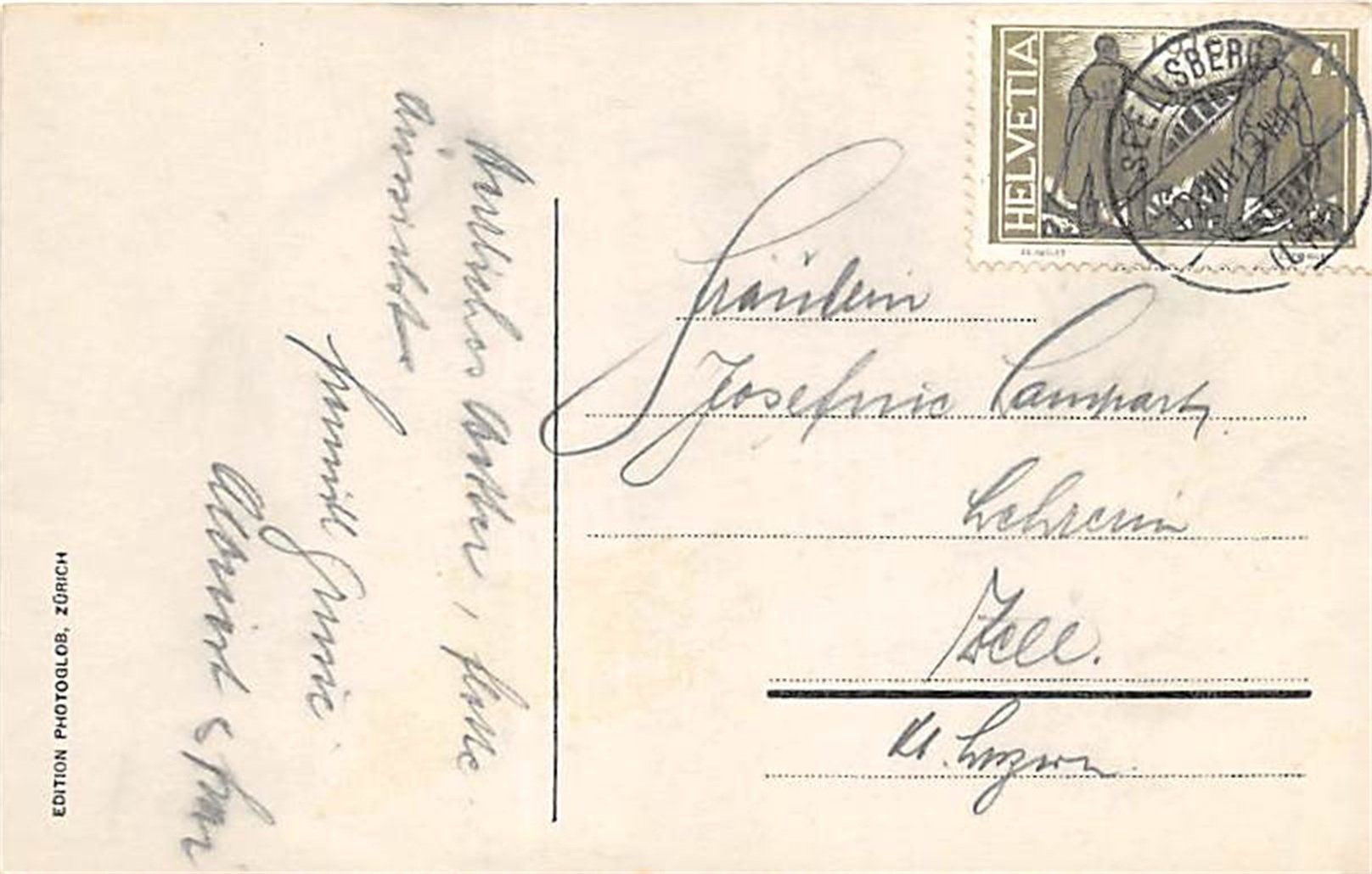Cartoline postali: Seelisberg, Hotel Sonnenberg, Terrasse – Usato da Ottikon b.Kemptth. venduto da Neptun1974 1