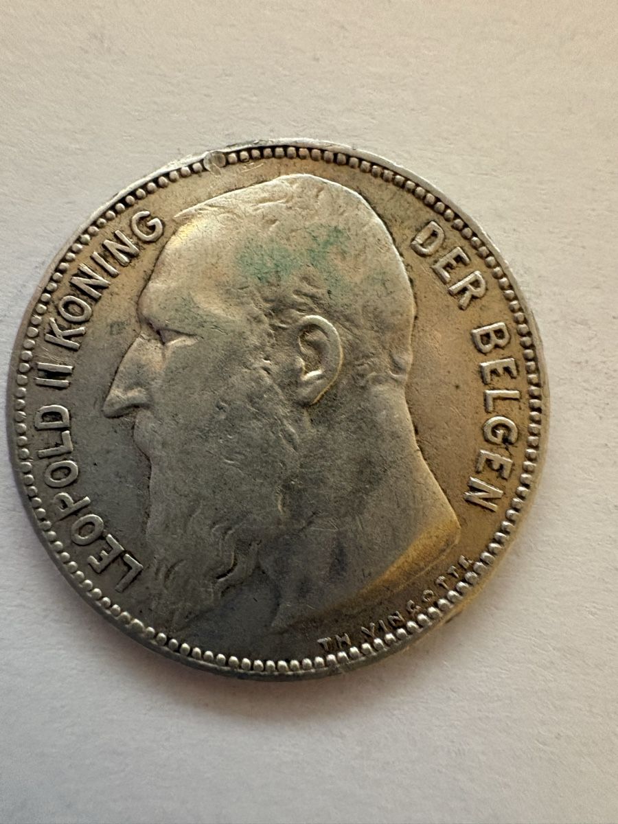 Alle Münzen: 1 Frank 1909 Belgen  – Gebraucht aus Murten von Tzaugg 5