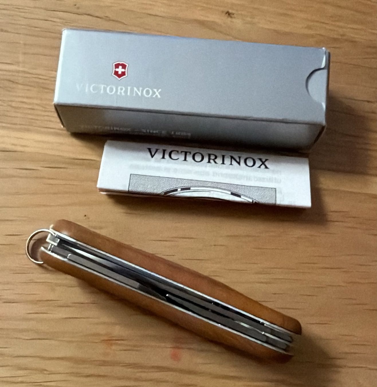 Victorinox Coltelli tascabile: VICTORINOX  SACKMESSER EVOLUTION 10 WOOD – Nuovo e nell'imballaggio originale da Zürich venduto da Frei-Occasionen 5
