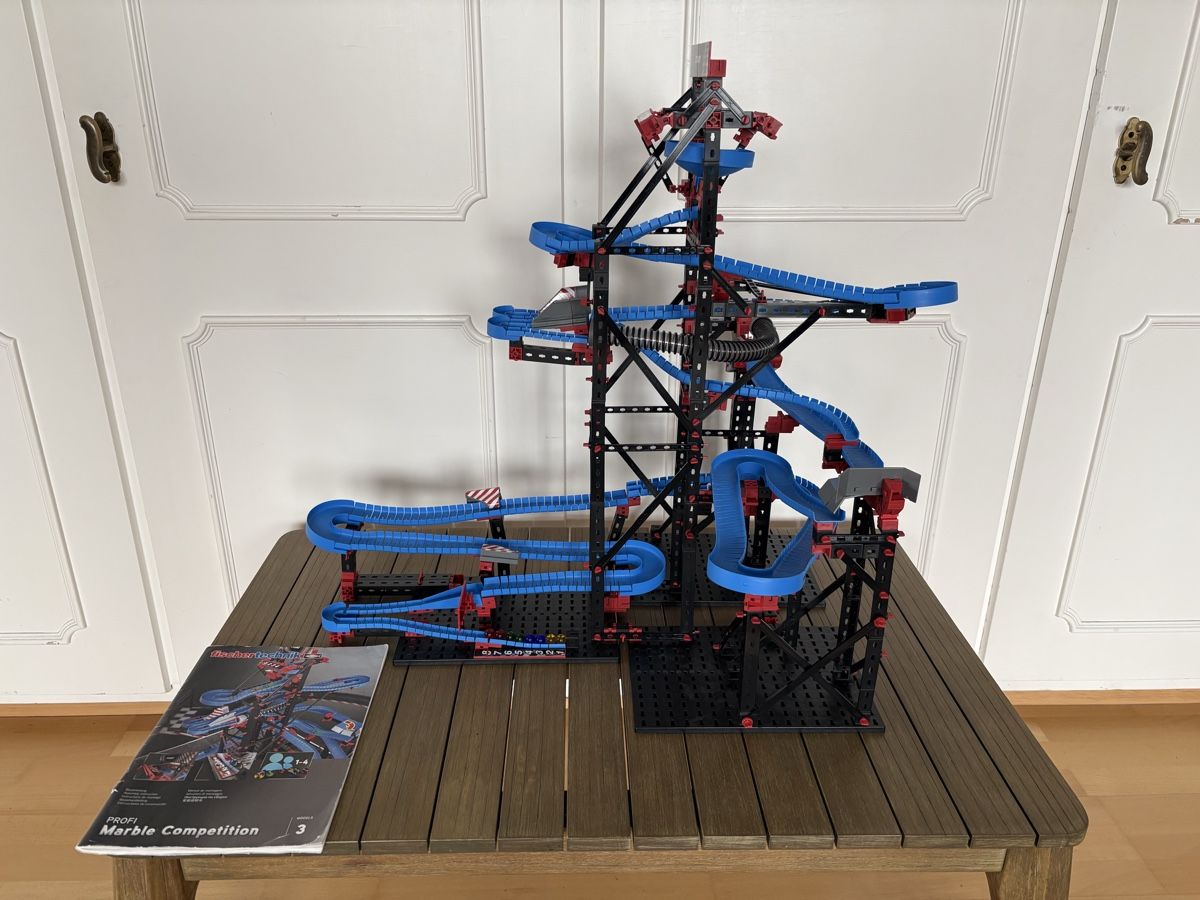 Fischer Giocattoli: Fischertechnik Kugelbahn, Marble Competition - Top! – Usato da St. Gallen venduto da moo_q6pg 9