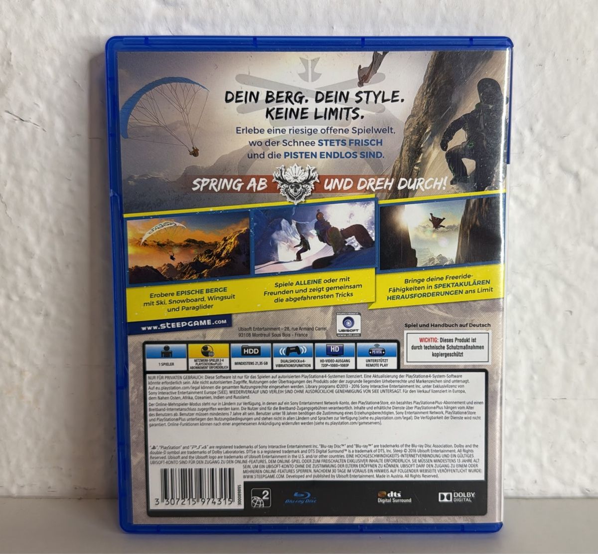 Sony Spiele: Steep - PS4/PS5 Game – Gebraucht aus Ehrendingen von bubulence 1