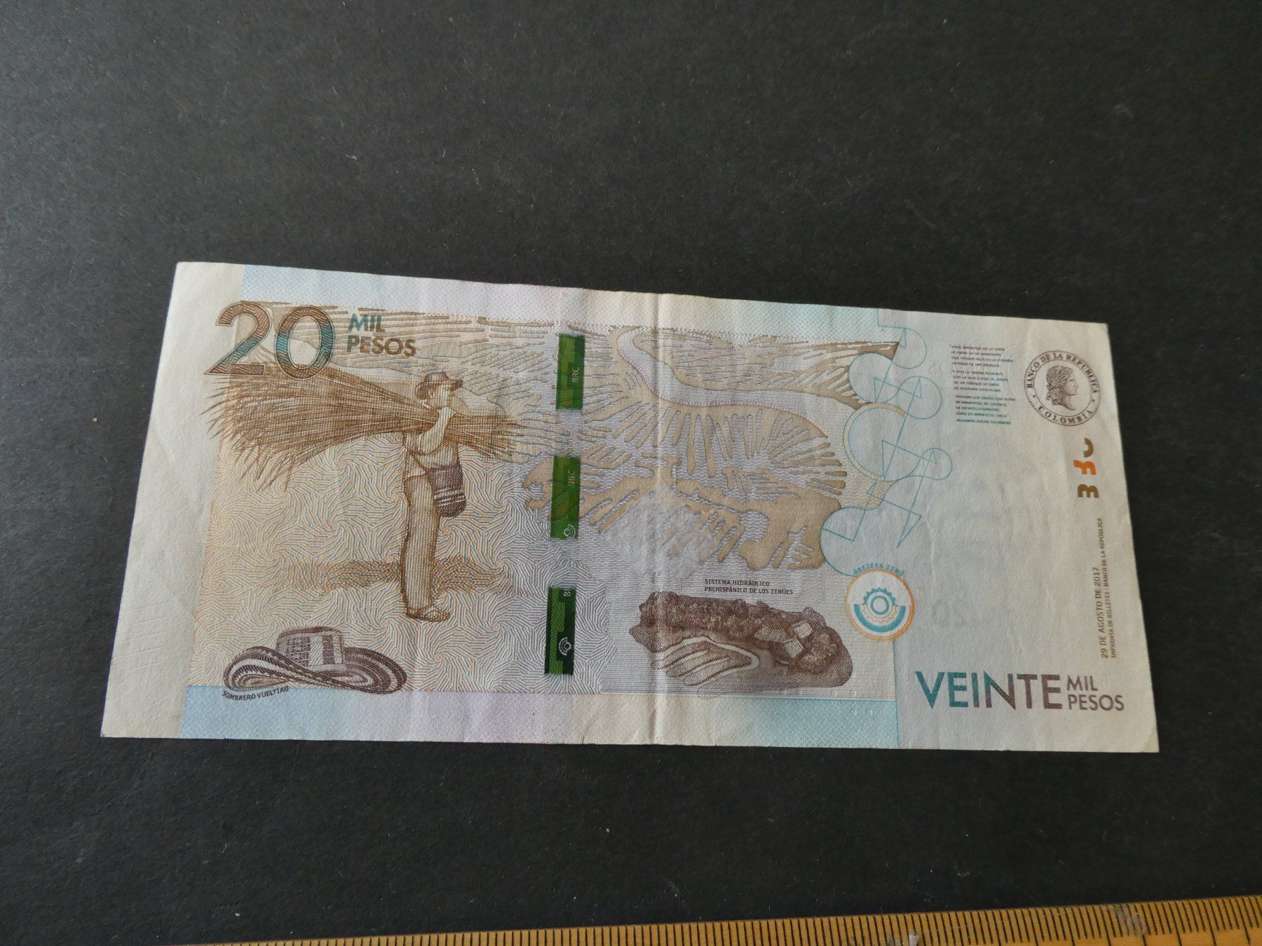 Banconote: Colombia 2017, 20 Mil Pesos – Usato da Hinterforst venduto da Rohusri 1