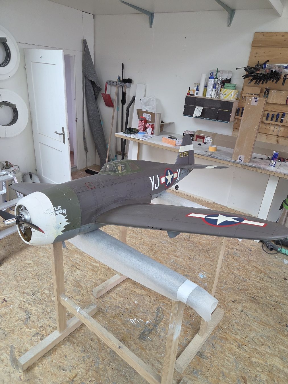 Modellismo RC: Hangar 9, P-47 flugfertig – Usato da Schötz venduto da E.Schneider 2