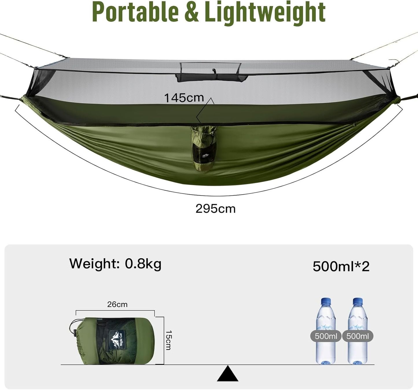 Amache: Outdoor Hängematte mit Moskitonetz leicht – Nuovo e nell'imballaggio originale da Suhr venduto da SchnapperCH 2