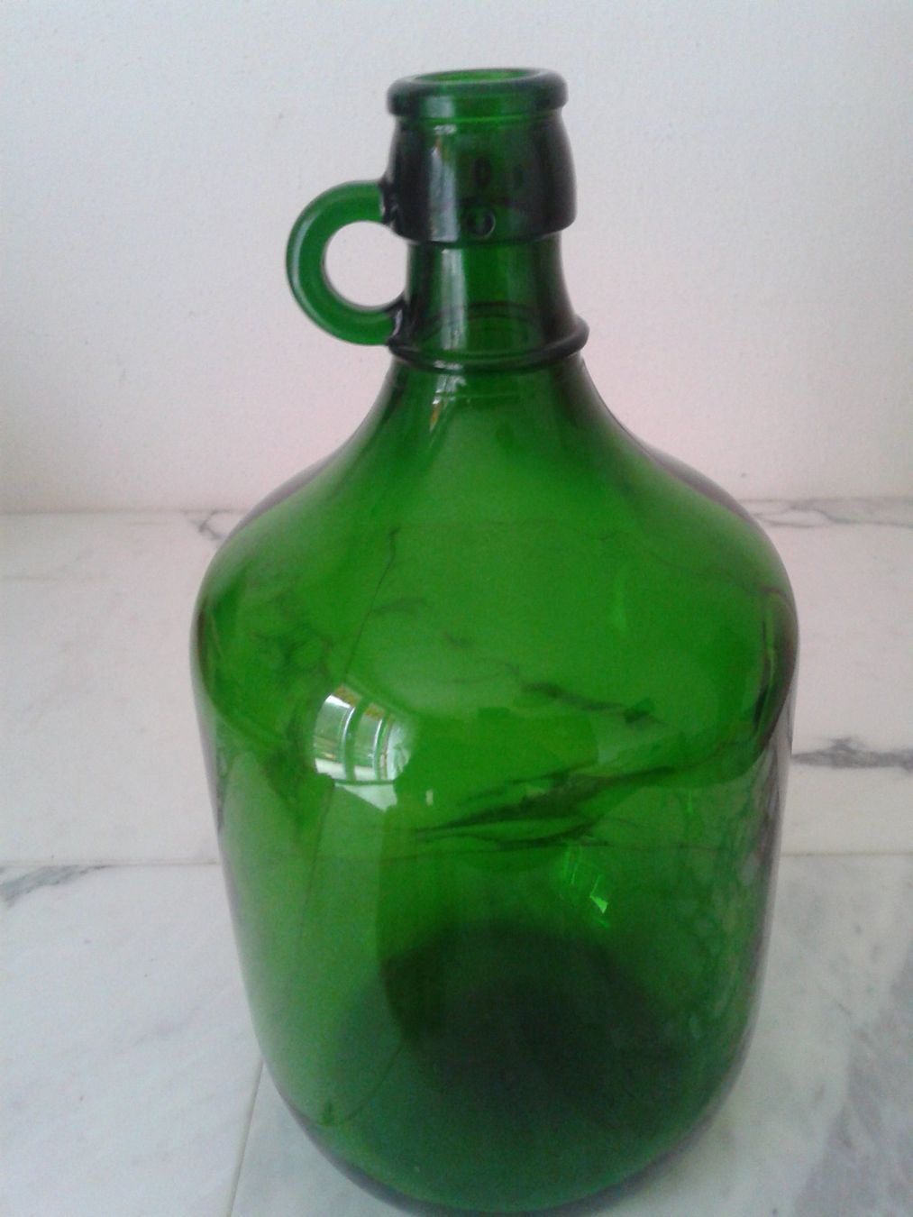 Bicchieri: antiker "carboy" Glas grün Italien – Nuovo (secondo la descrizione) da Camorino venduto da Campellino 2