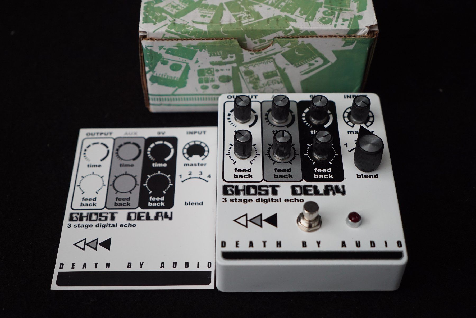 Strumenti musicali: Death By Audio Ghost Delay – 3 Stage Digital Echo – Usato da Ortschwaben venduto da Musictrade
