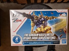 Gundam Base Limited Hyaku-Shiki Gold Coating OVP