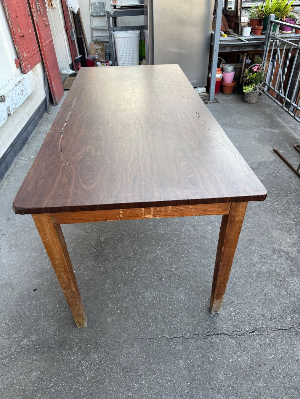 Tavoli: Grande table en bois – Usato da Vevey venduto da cburgle