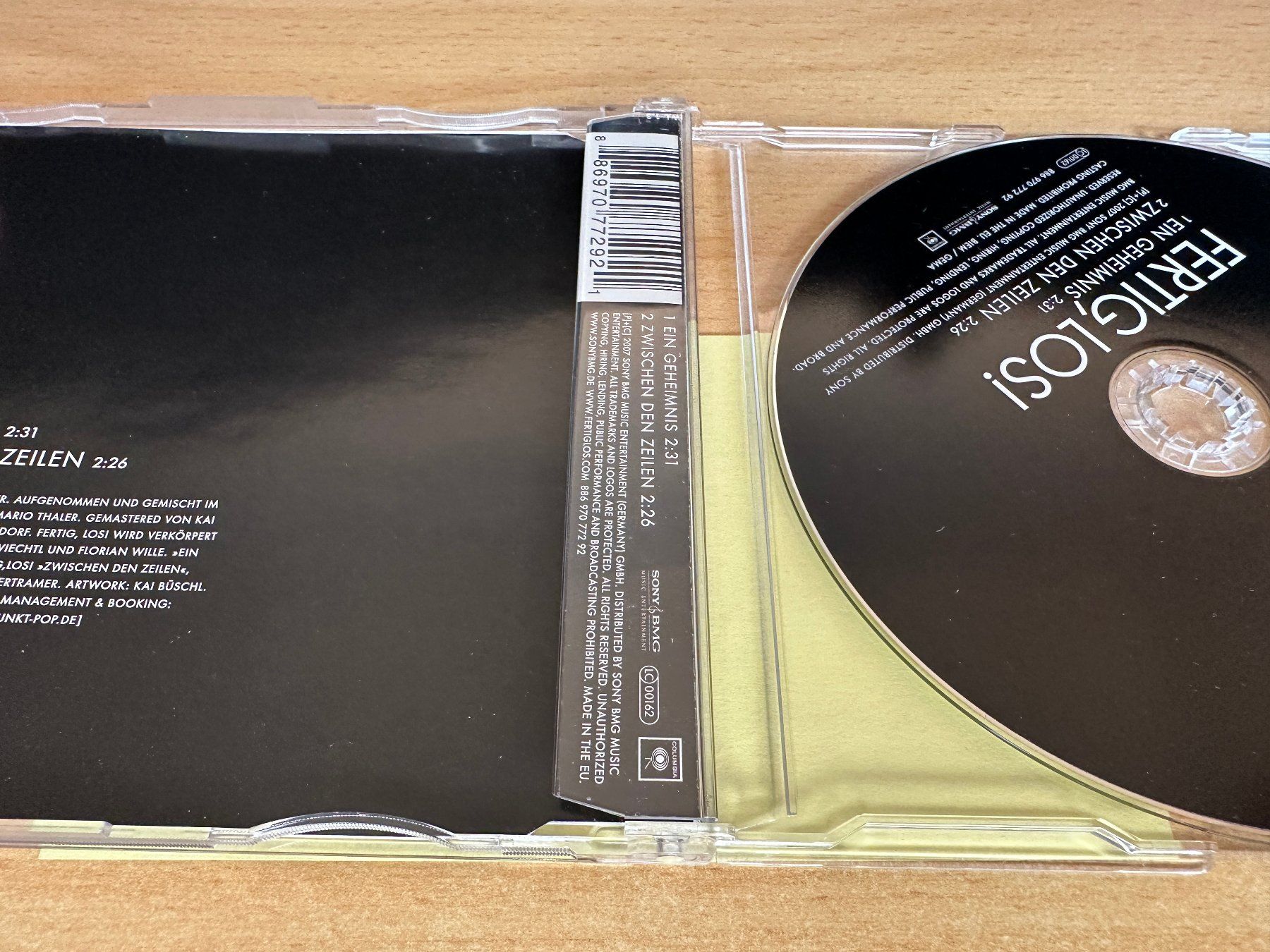 CDs: Fertig, Los! – Ein Geheimnis - Single CD – Gebraucht aus Rikon im Tösstal von Alpenmutz 1