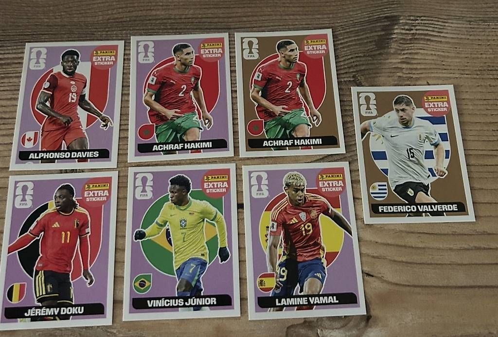 Cartes à collectionner: 7 extra sticker panini 2026 02 – D'occasion à Meyrin par ton_p9fm