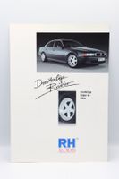 BMW Dreiteilige Räder RH Alurad Prospekt 1999