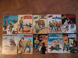 10 Stk. TEX Comics 1983 Nr. 278 - 287