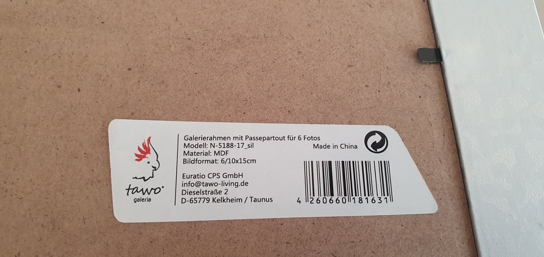 Bilderrahmen: Cadre pour 6 photos 40x55 – Neu (gemäss Beschreibung) aus Moutier von mai_pq7w 3