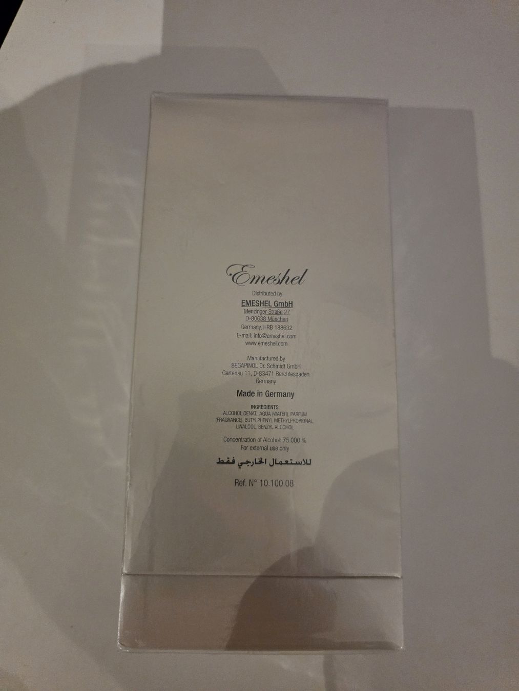 Profumi & Eau de Toilette: Emeshel Platinum Eau de Parfum 100 ml NEU Orginal – Nuovo e nell'imballaggio originale da Hägendorf venduto da bue_58km 1