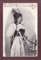 Frau mit TRACHT - 1901