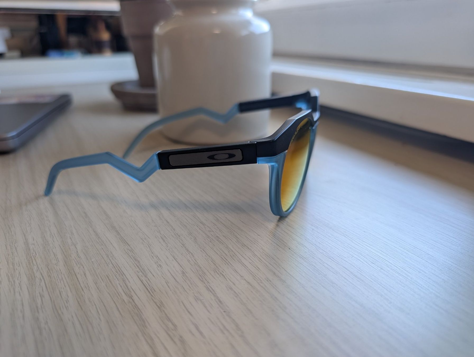 Oakley Lunettes & Verres: Oakley HSTN blue frame and orange lenses – D'occasion à Zürich par den_wg6w 5
