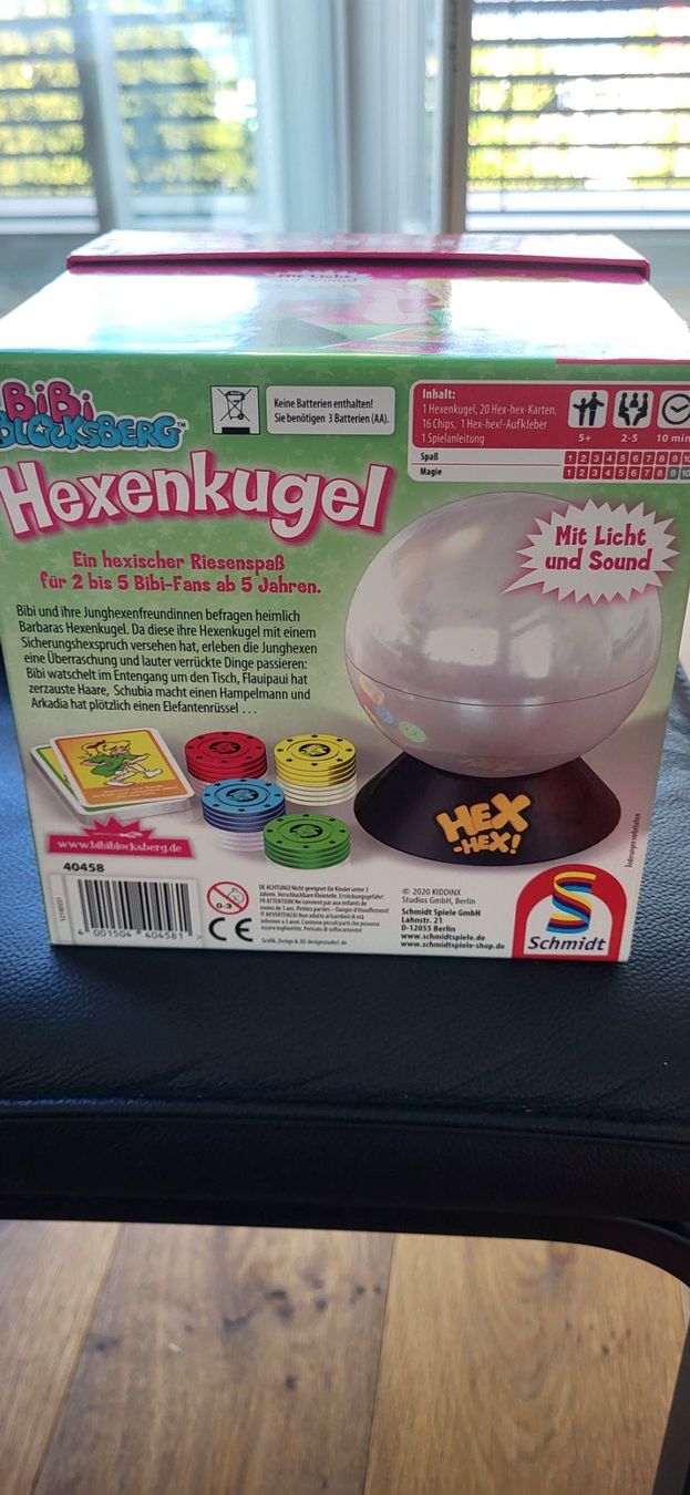 Jeux: Bibi Blocksberg,  Hexenkugel (mit Licht und Sound) – D'occasion à Horgen par Sonya2 1