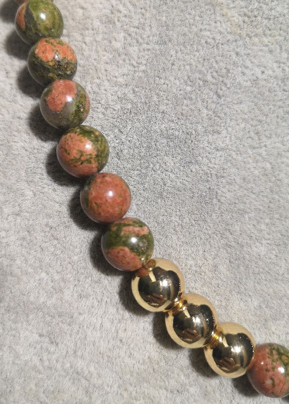 Catenine: Unakite Steink. - Spendenaktion – Nuovo (secondo la descrizione) da Unterkulm venduto da Nachtigall 6