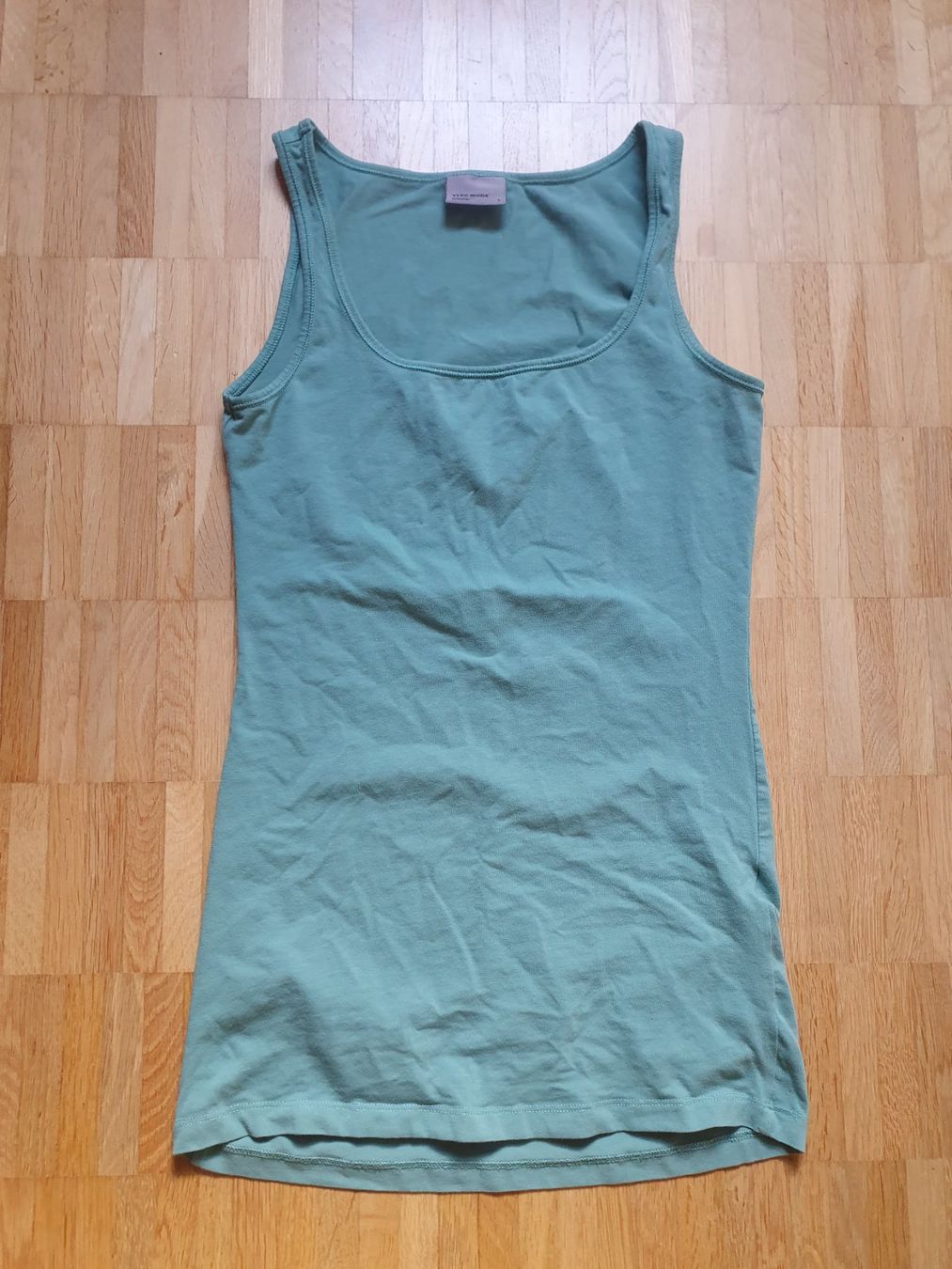 Top: Vero Moda Top Gr. S in petrol – Usato da Stein am Rhein venduto da fusselmaus