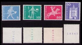 %%AKTION%%__1960_355-363RM__Rollenmarken_MIT Kontrollnr.! **
