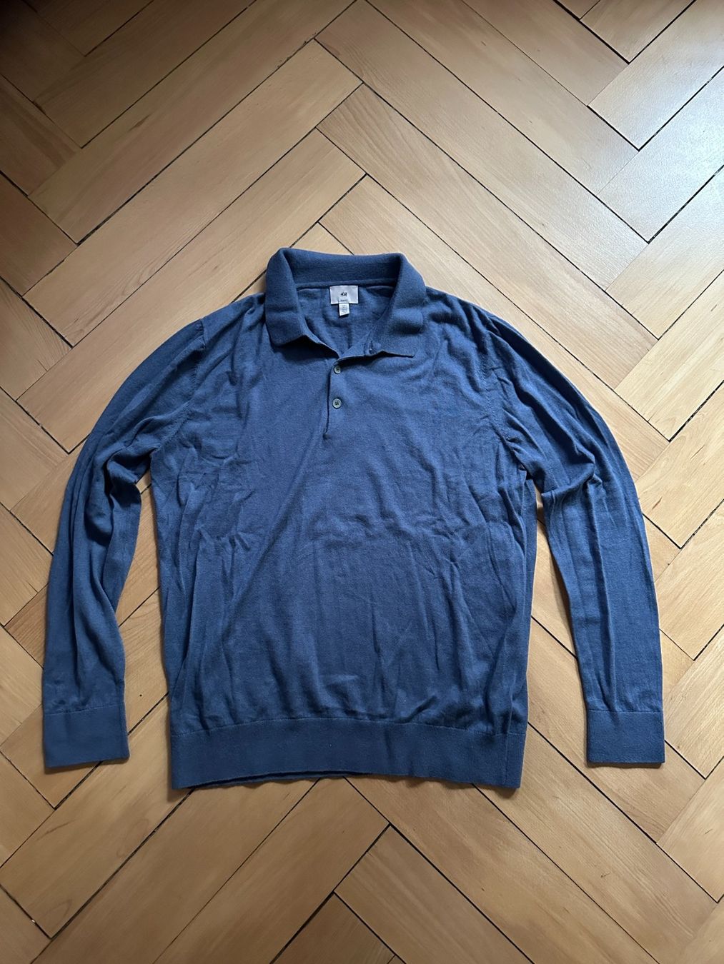 H&M Pullover & Sweatshirts: Feinstrick Pullover hellblau (Baumwolle-Kaschmir) L – Gebraucht aus Zürich von Diazaio