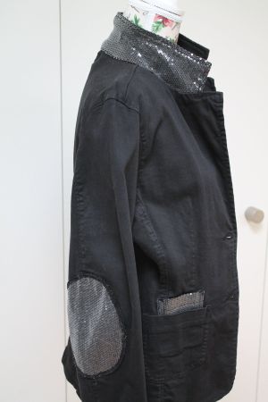 Stylischer Blazer ☆Vintage Boho☆ Jacke mit Pailletten