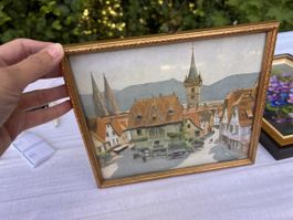 Alte Stadtansicht ,Druck (139)