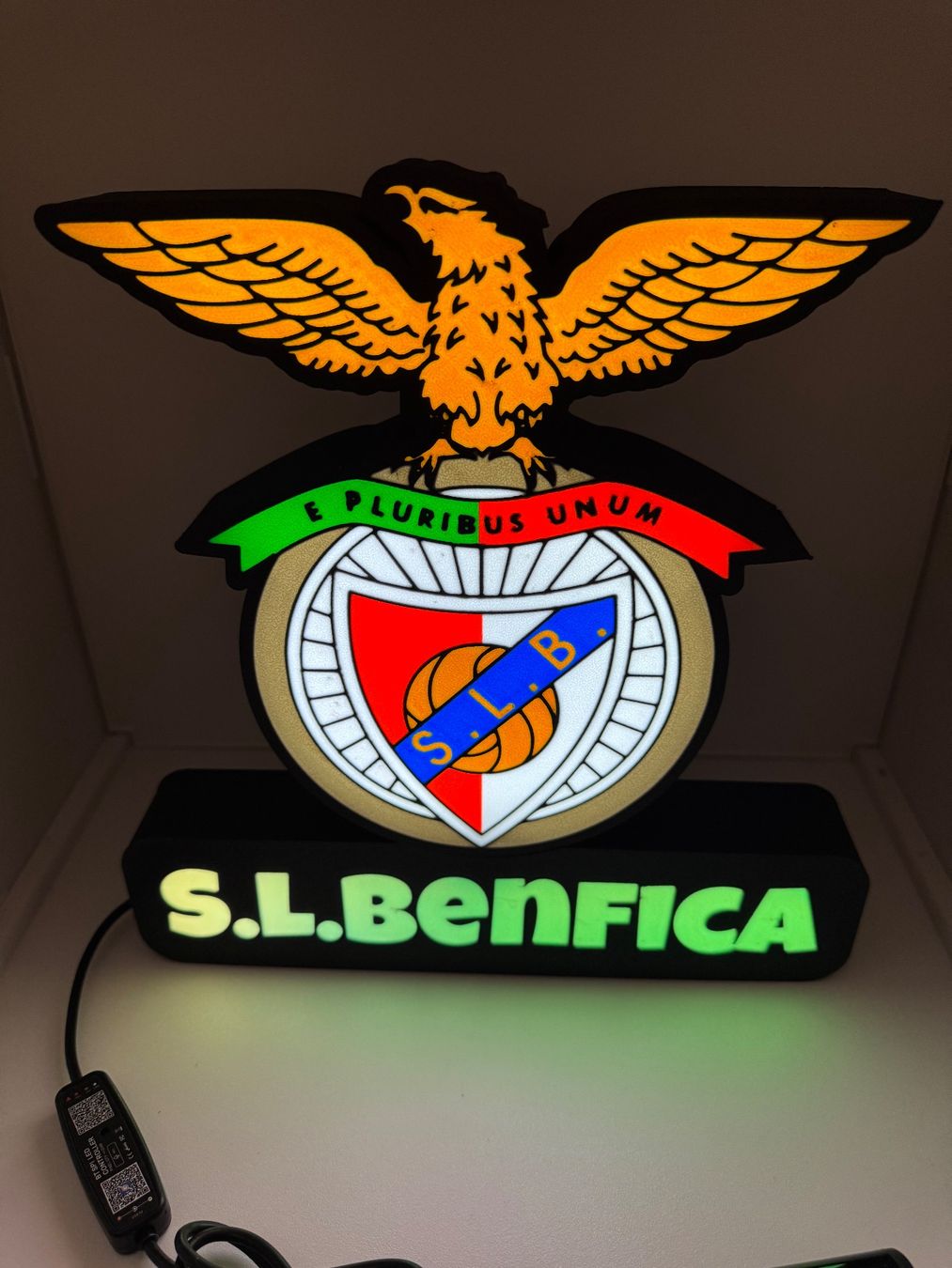 Lampade: Lightbox lumière led Benfica – Nuovo (secondo la descrizione) da Vicques venduto da PAMB3D 8