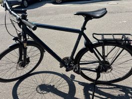 Fahrrad 5X Herren Velo dunkelblau Grösse 58 guter Zustand