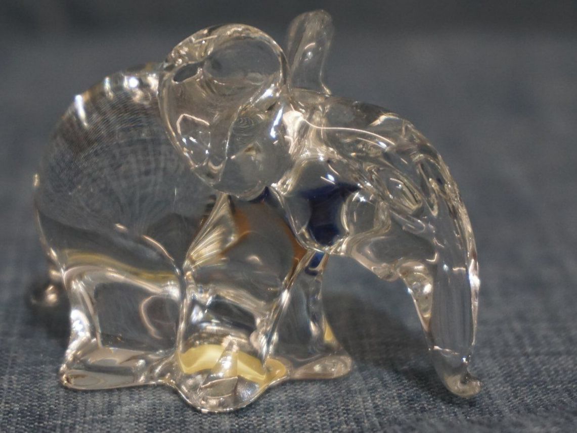 Statuette: Glas Elefant Deko Figur 🐘 – Nuovo (secondo la descrizione) da Diessbach b. Büren venduto da Crocharry 3