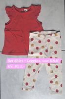 Set T-Shirt & Leggins, Grösse 80