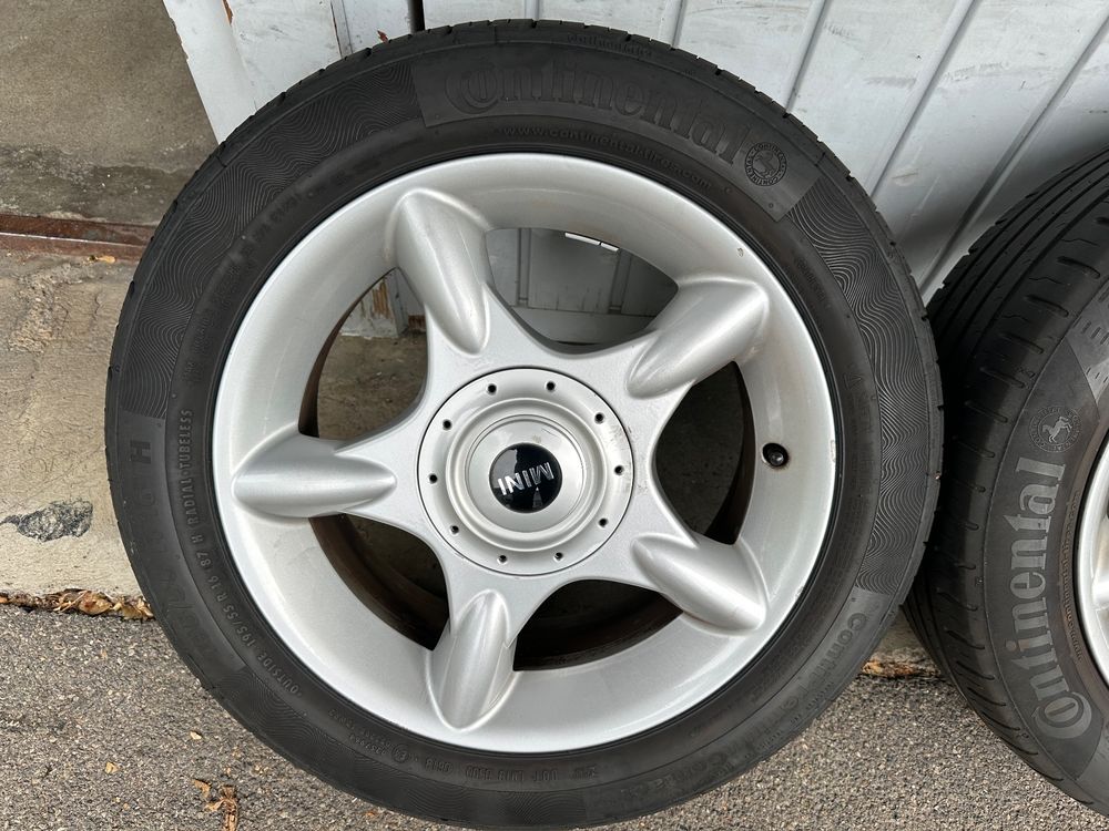 MINI R50 R52 R53 - 16 Zoll Alufelgen inkl. Sommerreifen (Gebraucht) in ...