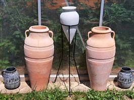 Amphores décoratives de jardin 